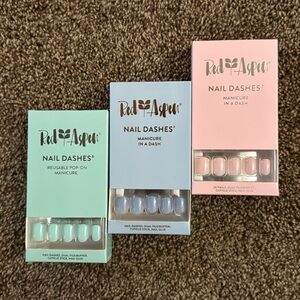 3 Red Aspen Nail Dashes - NEW